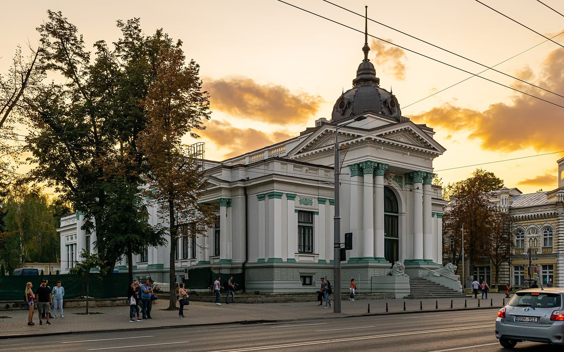 Interiorul Sălii cu Orgă din Chișinău