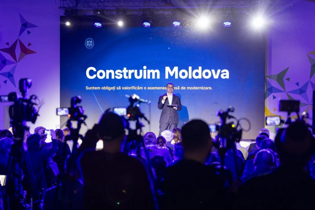 Prim-ministrul Vasile Tofan, la evenimentul „Construim Moldova”: „O țară europeană nu se declară, o țară europeană se construiește”