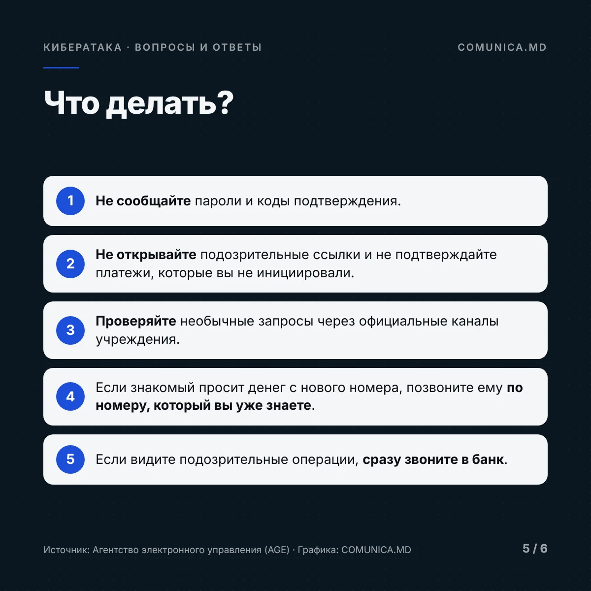 Пять рекомендаций AGE по защите от мошенничества после кибератаки.